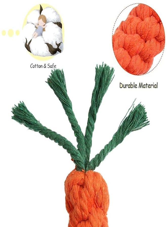 KittuPet لعبة حبل للكلاب من كيتو بيت، لعبة مضغ للجراء لتدريب التسنين - ألعاب تفاعلية للكلاب مصنوعة من القطن الطبيعي، لتنظيف الأسنان، لعبة شد الحبل متينة، هدية عيد ميلاد، عبوة من 5 قطع صغيرة الحجم - Image 2